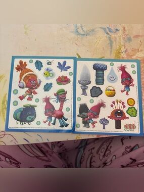 Dreamworks Trolls Sticker Set